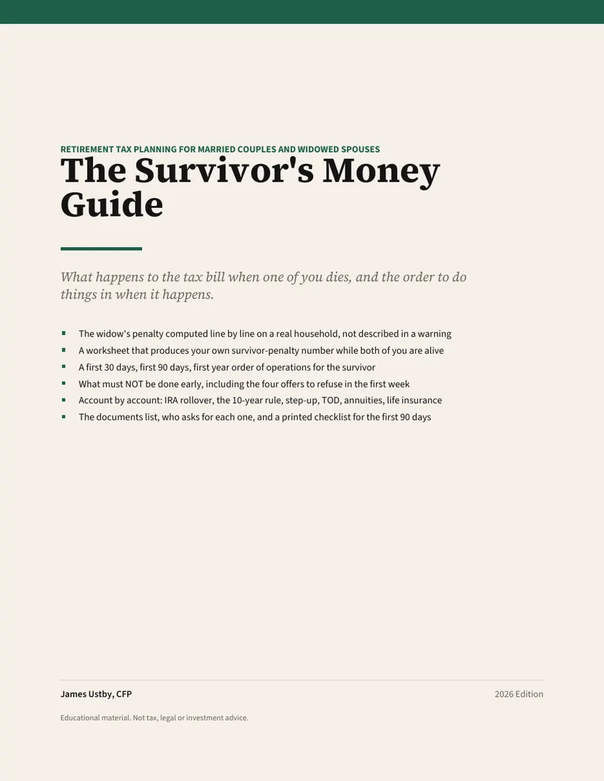 Cover of The Survivor's Money Guide